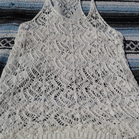 Open Knit Tank - Picture 2 of 5